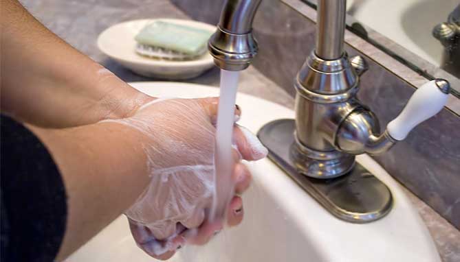 שטיפת ידיים - מה בריא
